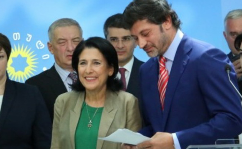 კახი კალაძეს სალომე ზურაბიშვილზე საუბარი აღარ უნდა