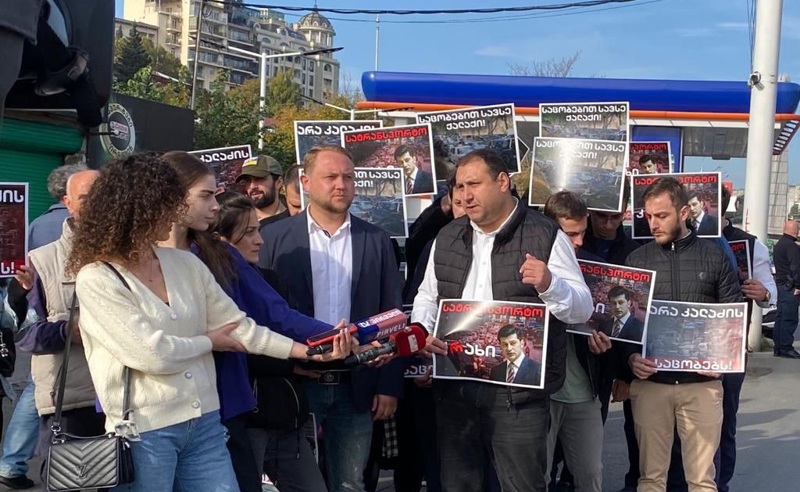 ავტოკოლაფსი დედაქალაქში - ენმ-ს წევრები კალაძის პასუხისმგებლობაზე საუბრობენ