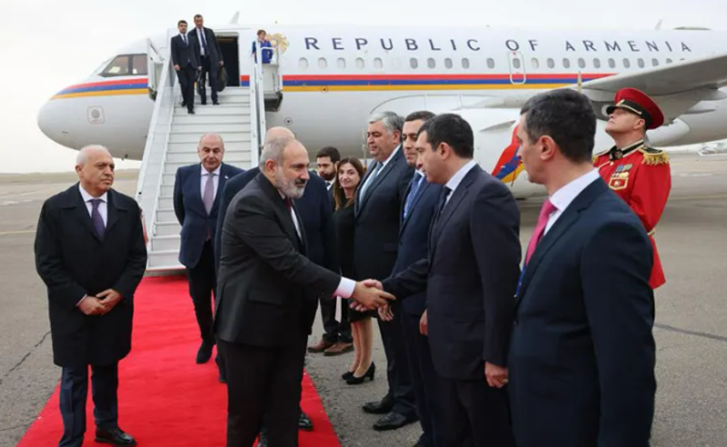 "თბილისის აბრეშუმის გზის ფორუმის" ფარგლებში საქართველოს ნიკოლ ფაშინიანი ეწვია
