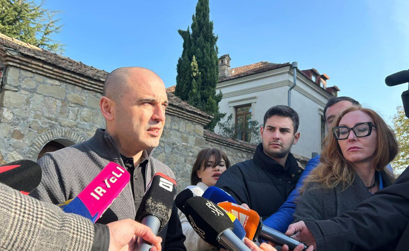 საქართველოს პატრიოტმა თამაზ გინტურმა სალოცავის აჭედილი კარი გააღო - ხაბეიშვილი