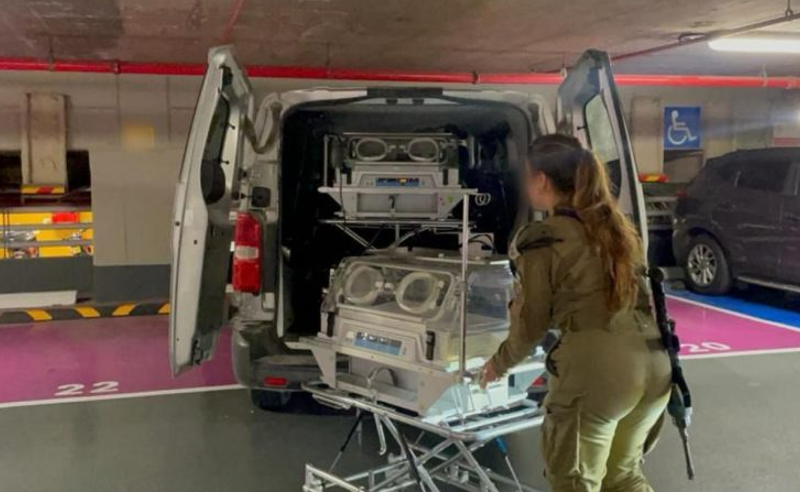 ისრაელი აცხადებს, რომ ღაზის საავადმყოფოს ინკუბატორებს მიაწვდის