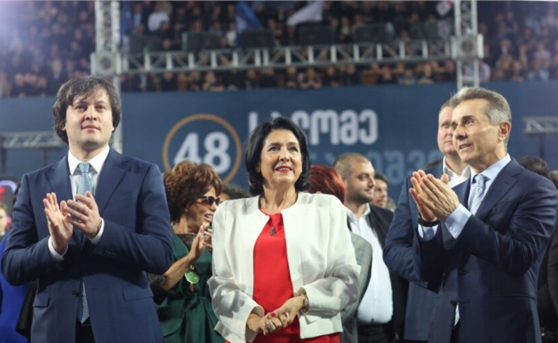 სინამდვილეში, სალომე ზურაბიშვილი არის კოლექტიური ნაცმოძრაობის ნაწილი - კობახიძე