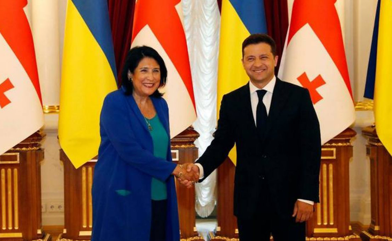 "ვაფასებ უკრაინასთან თქვენს სოლიდარობას" - ზელენსკი ზურაბიშვილს