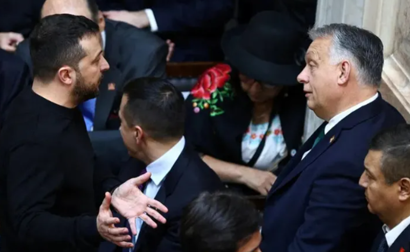 ზელენსკი: ვიქტორ ორბანს მაქსიმალურად გულწრფელად ვესაუბრე