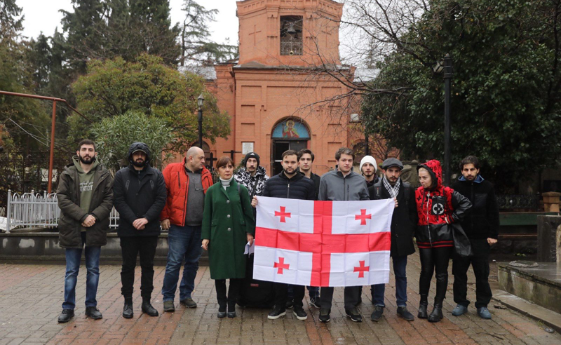 „ერთიანი ნაციონალური მოძრაობა“  სახალხო გვარდიის მემორიალის დადგმას ითხოვს“