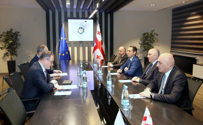 ლილუაშვილი სამხრეთ კავკასიაში ეუთოს მოქმედი თავმჯდომარის სპეციალურ წარმომადგენელს შეხვდა