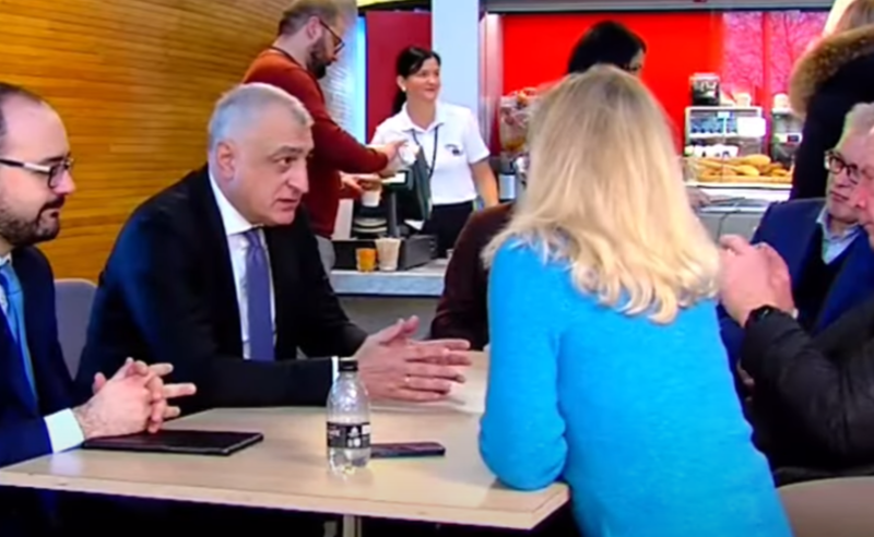 ჩვენი მიზანია, გადავცეთ მათ ქართველი ხალხის ნება - ხაზარაძე ევროპარლამენტარებთან შეხვედრებს განაგრძობს