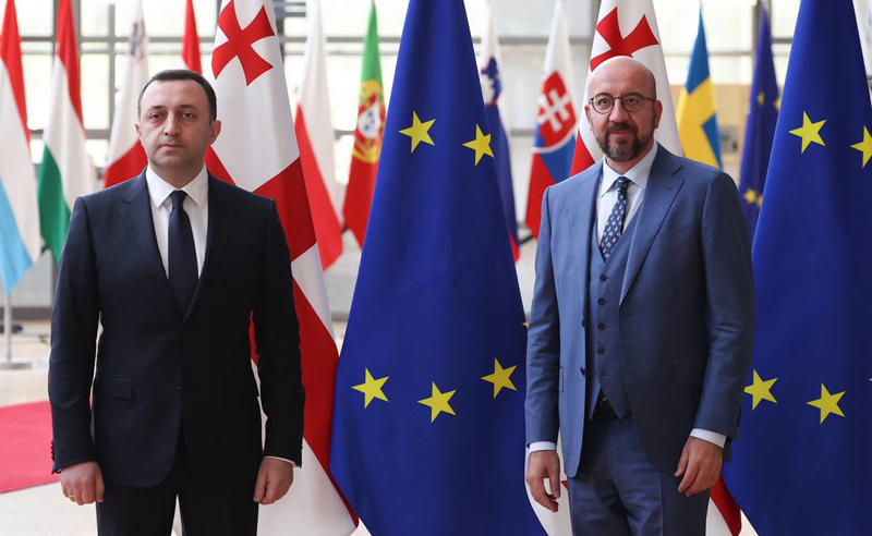 ტელეფონით ვესაუბრე მაია სანდუს, ზელენსკის და ირაკლი ღარიბაშვილს, რათა მიმელოცა ისტორიული მიმართულება - მიშელი