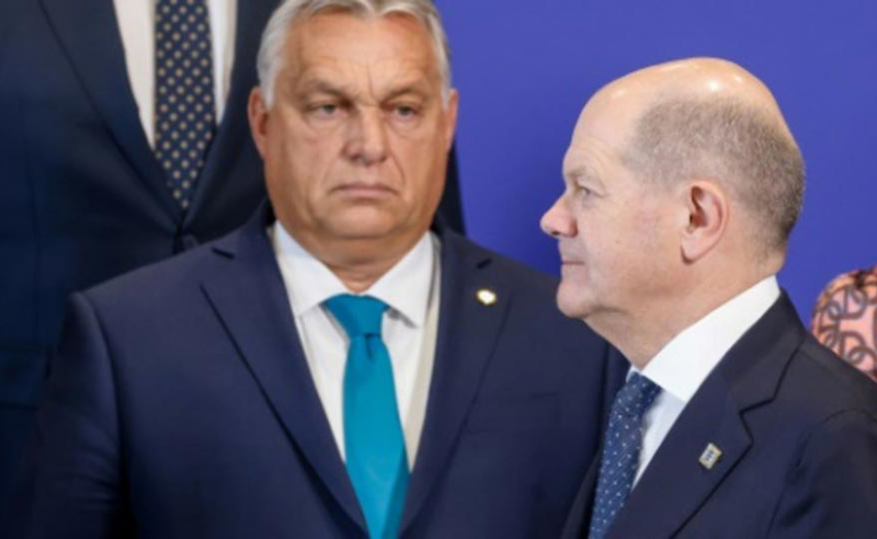 დარბაზიდან ორბანის გასვლა შოლცის იდეა იყო - "დოიჩე ველე"