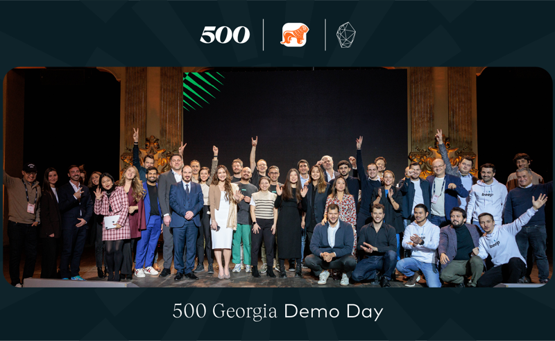 500 Global-მა, საქართველოს ბანკმა და GITA-მ 500 Georgia-ს მეხუთე ნაკადის Demo Day-ს უმასპინძლეს