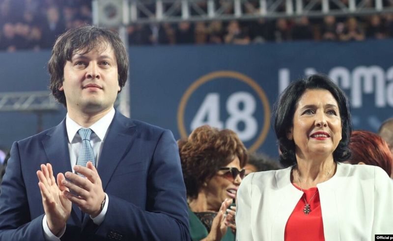 ზურაბიშვილის ადგილი ამ ღონისძიებაზე არ იყო, რადგან ის ყველაფერს აკეთებდა, რომ ქვეყანას სტატუსი არ მიეღო - კობახიძე