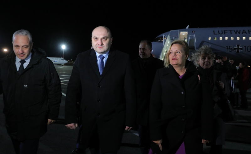 გერმანიის შინაგან საქმეთა მინისტრი საქართველოშია