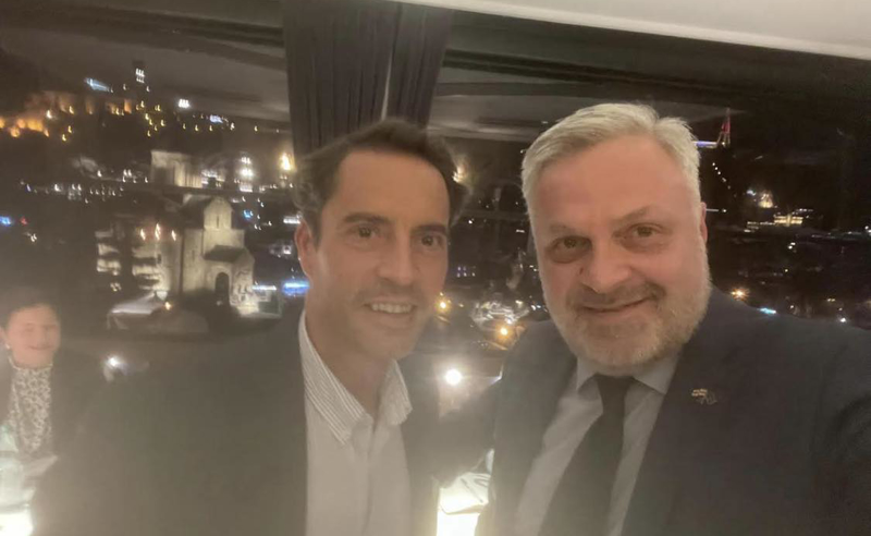 გიორგი ბარამიძე სამხრეთ კავკასიასა და ცენტრალურ აზიაში NATO-ს გენერალური მდივნის სპეციალურ წარმომადგენელს შეხვდა