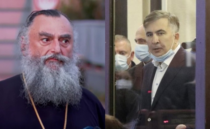 დილიდან მეუფე ნიკოლოზმა მაზიარა და ეს ყოველთვის მმატებს ენერგიას - სააკაშვილი