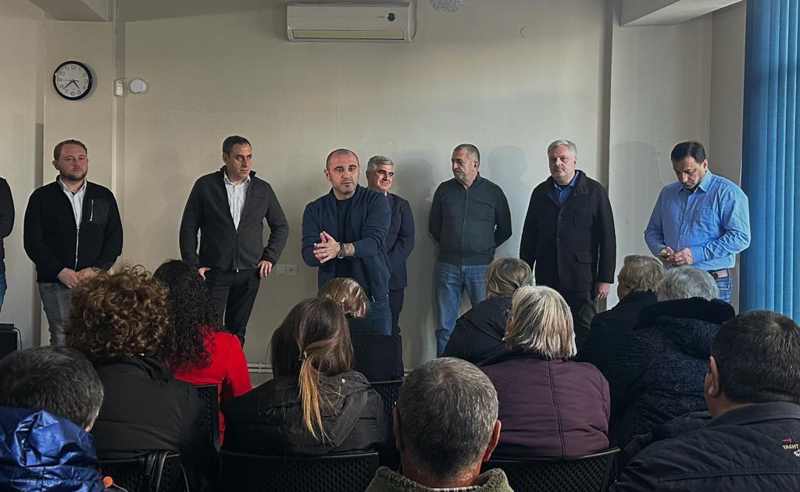 ვემზადებით გამარჯვებისთვის - ლევან ხაბეიშვილი საგარეჯოში ორგანიზაციის წევრებს შეხვდა