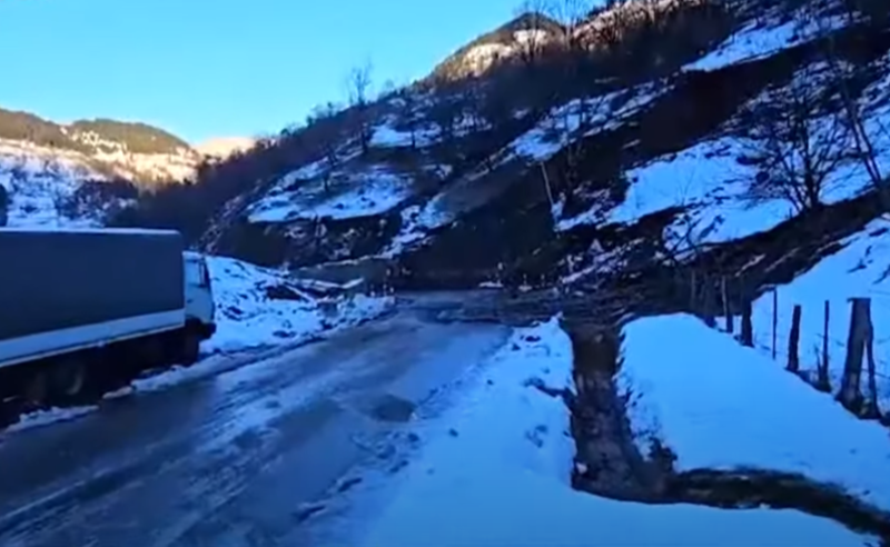 ზვავსაშიშროება და დაზიანებული ელექტროგადამცემი ხაზები - უამინდობა მაღალმთიან აჭარაში 