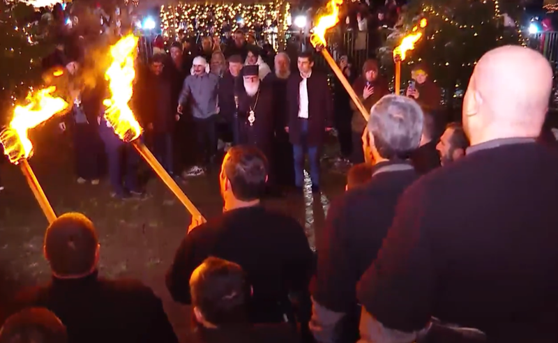 გურიაში კალანდობის დღესასწაულს ზეიმობენ