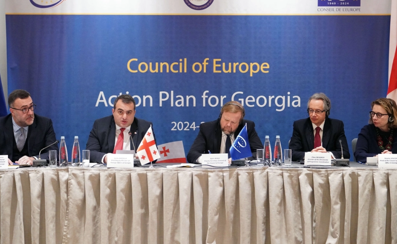 საქართველოსთვის ევროპის საბჭოს 2024-2027 წლების სამოქმედო გეგმა დამტკიცდა