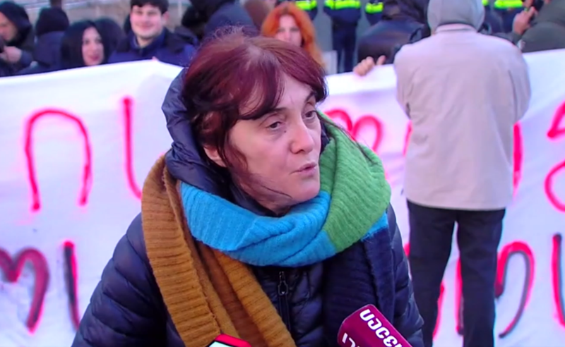 "რას ქვია მისჯა, ბიჭები ჩემს გამო არიან დაკავებულები" - მარინა ხატიაშვილი ხასაიას და ჩიქობავას გათავისუფლებას ითხოვს