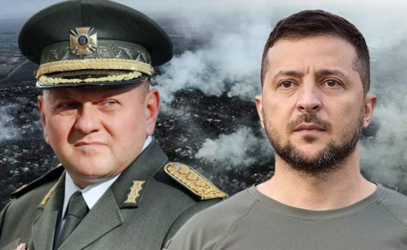 ვოლოდიმერ ზელენსკი უკრაინის შეიარაღებული ძალების მთავარსარდალს ცვლის