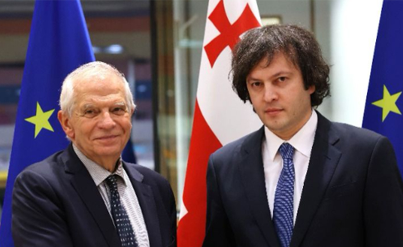 "კობახიძესთან ბორელი იყო მკაცრი და უკომპრომისო" - ცნობები დახურული შეხვედრიდან 