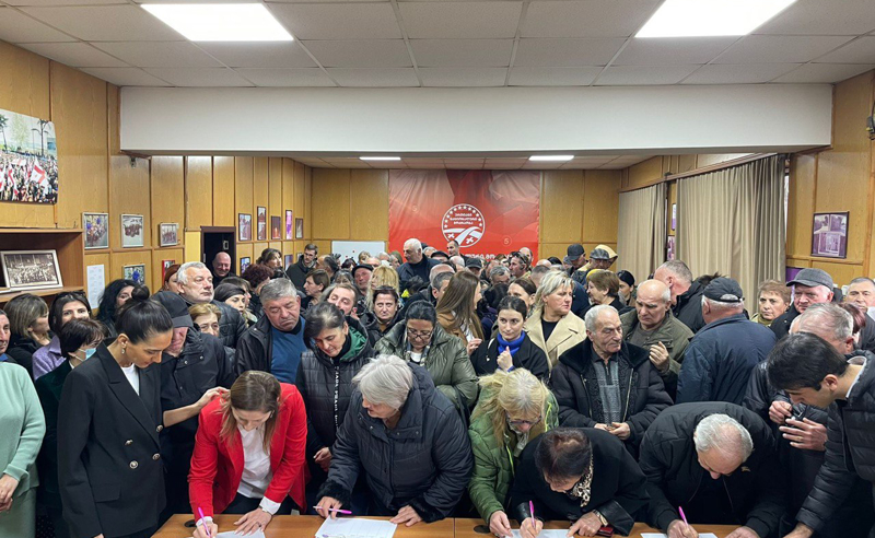 ხელმოწერების კამპანია მთელი საქართველოს მასშტაბის გაგრძელდება, რათა დროულად გათავისუფლდეს სააკაშვილი - სოფო ჯაფარიძე