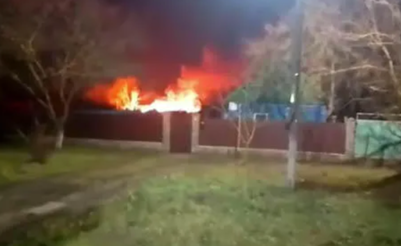 ხერსონის ოლქში რუსული ბომბდამშენი ჩამოვარდა