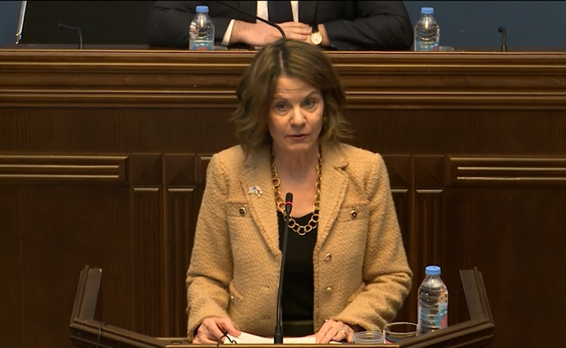 "უნდა ჩატარდეს თავისუფალი და სამართლიანი არჩევნები" - დანიგანის მიმართვა 