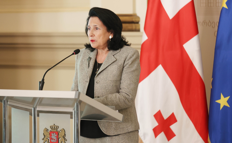 საქართველოს ხალხის დნმ არის, რომ იყვნენ ევროპელები - საქართველოს პრეზიდენტი