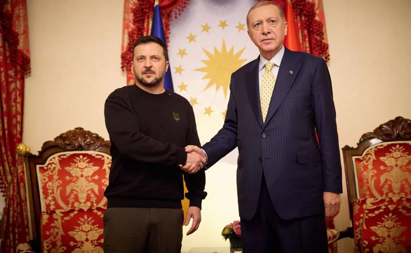 ზელენსკი ერდოღანს შეხვდა