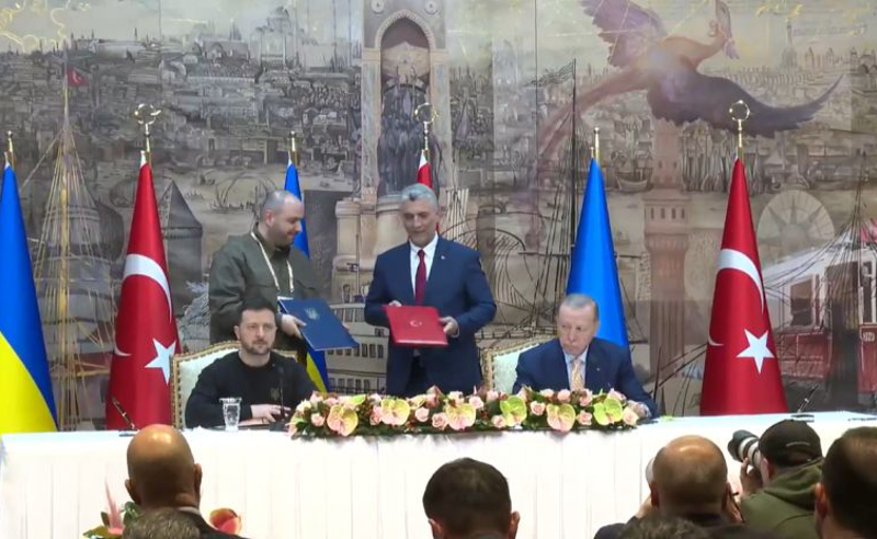 უკრაინამ და თურქეთმა ერთობლივ თავდაცვის პროექტებზე შეთანხმებას მიაღწიეს