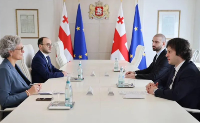 კობახიძე საქართველოში ნორვეგიის სამეფოს საგანგებო და სრულუფლებიან ელჩს შეხვდა