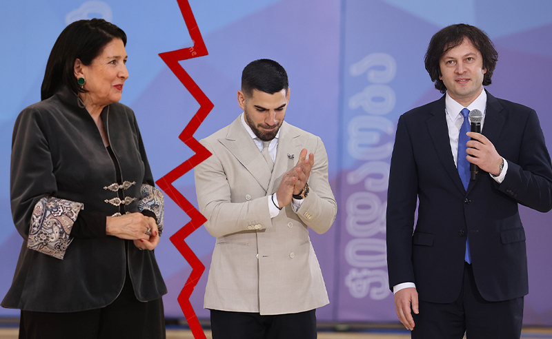 ზურაბიშვილს დაასწრეს? -  პრემიერმა სავარაუდოდ,  იცოდა, რომ ილია თოფურია პრეზიდენტისგან სახელმწიფო ჯილდოს მიიღებდა