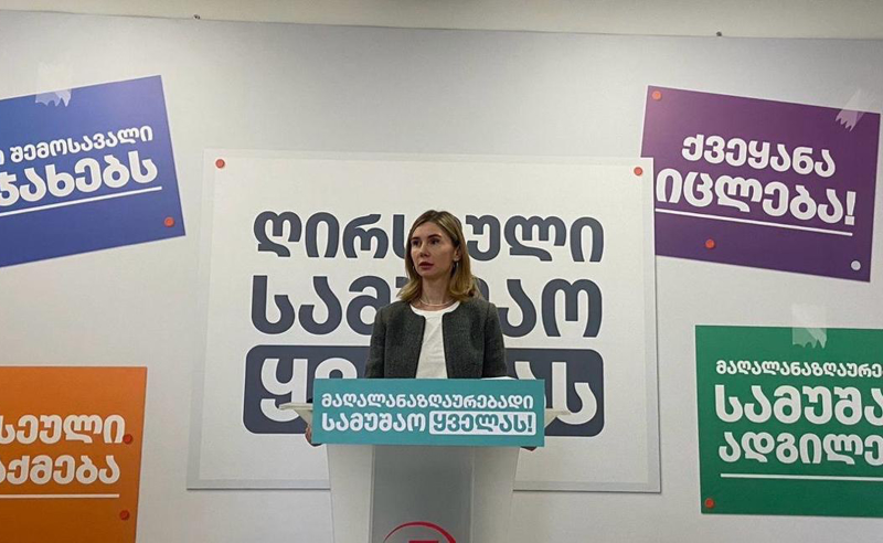 როდესაც ადამიანები უმუშევრობის გამო იძულებით ემიგრაციაში მიდიან, ივანიშვილის პარტია ამას სამოგზაუროდ წასვლას და გამოგონილს ეძახის - ბოკუჩავა
