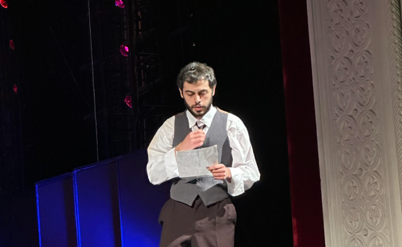 "ჩიგოგიძეს არ ვეთანხმები - წინ ევროპისკენ!" - ოზურგეთის თეატრის მსახიობი