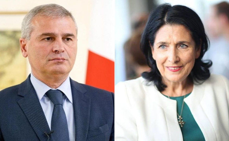 ახალი იერიში პრეზიდენტზე - "ოცნება" ზურაბიშვილს რუსეთის პროექტს უწოდებს
