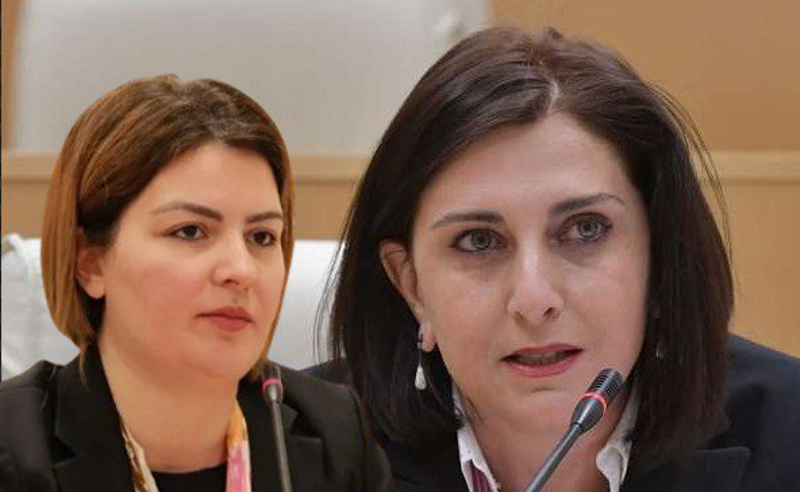 იურიდიული კომიტეტის სხდომიდან ანა ნაცვლიშვილი და თამარ კორძაია გამოაძევეს