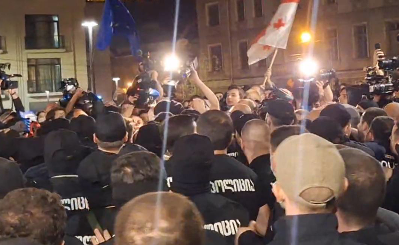 გუშინ აქციაზე დაკავებული ორივე პირის მიმართ ადგილი ჰქონდა ფიზიკურ ძალადობას და შეფურთხებას - ადვოკატი