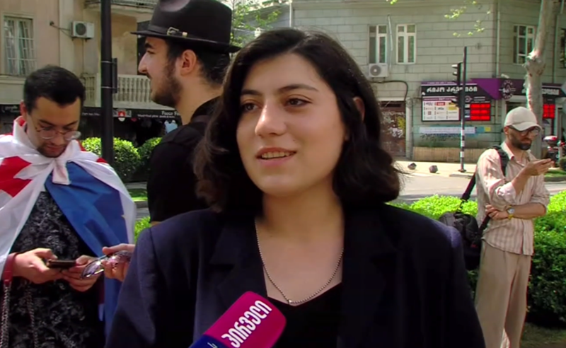 ჩემს მეგობარს სცემდნენ და კობახიძეს რეაგირება ჰქონდა ნული, გაგვიღიმა, მანქანაში ჩაჯდა და წავიდა - სტუდენტი 