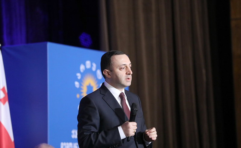 "გმირთა მემორიალთან ახალგაზრდების დადებული ფიცი" - ღარიბაშვილისთვის ყველა კვალი ენმ-მდე მიდის