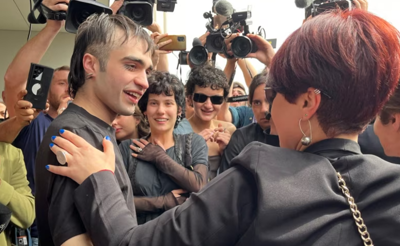 არ გვისაუბრია, ახლაც ლაზარე აქციაზე წაიყვანეს - გრიგორიადისის დედა