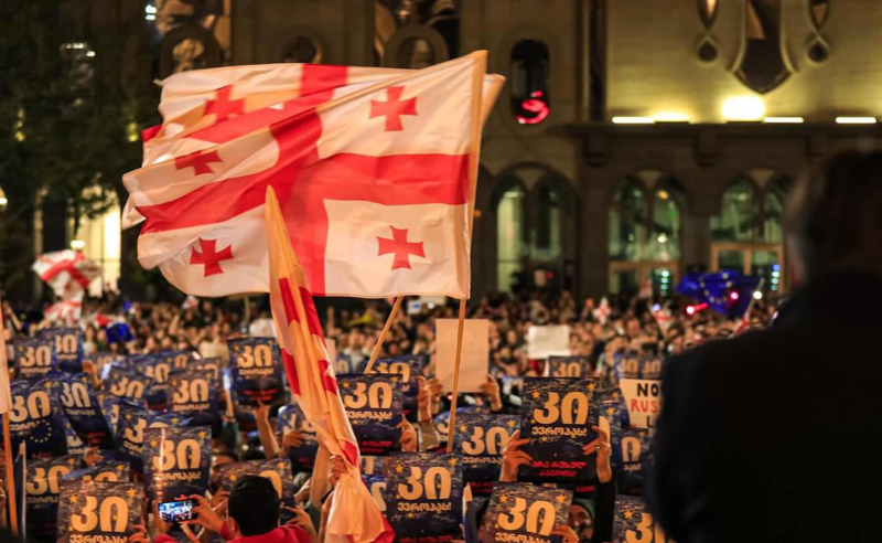 ხალხი, რომელიც მიდის შინ - ევროპისკენ! - მართალი ადამიანების პროტესტი (ვიდეო)