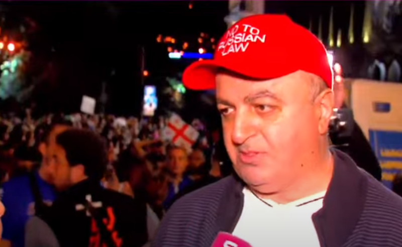 ვხედავთ სპეცრაზმს, წყლის ჭავლის მანქანებს, ამის საფუძველი არ არსებობს, პირიქით, პოლიცია არღვევს ჩვენს უფლებებს - ნანუაშვილი