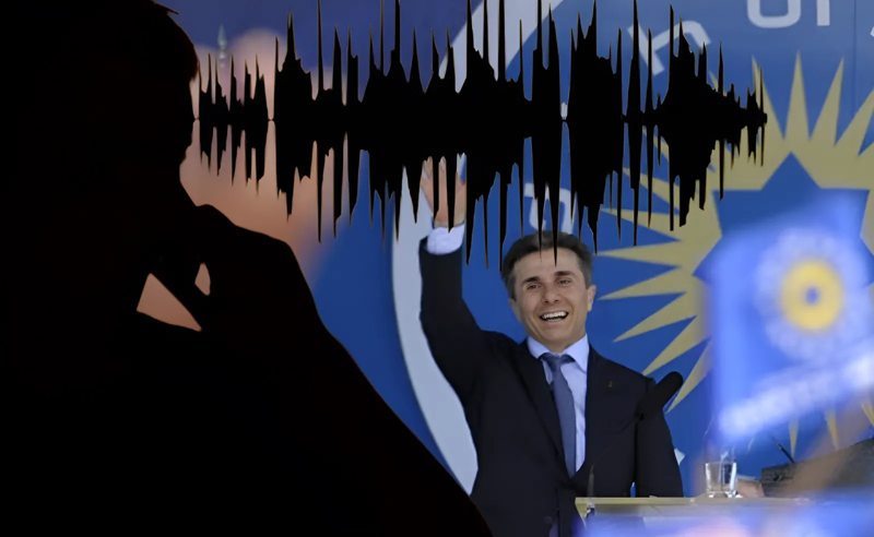 მოდელირებული ტაში ევროკავშირის საწინააღმდეგო აქციაზე