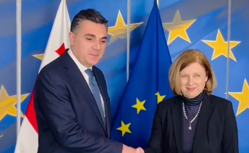 მკაცრი გზავნილები ბრიუსელიდან - რა უთხრეს დარჩიაშვილს EU-ს არაფორმალური სხდომის დაწყებამდე?