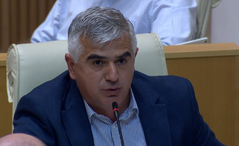 პარლამენტის თავმჯდომარემ გიორგი ბოტკოველი სხდომათა დარბაზიდან გააძევა 
