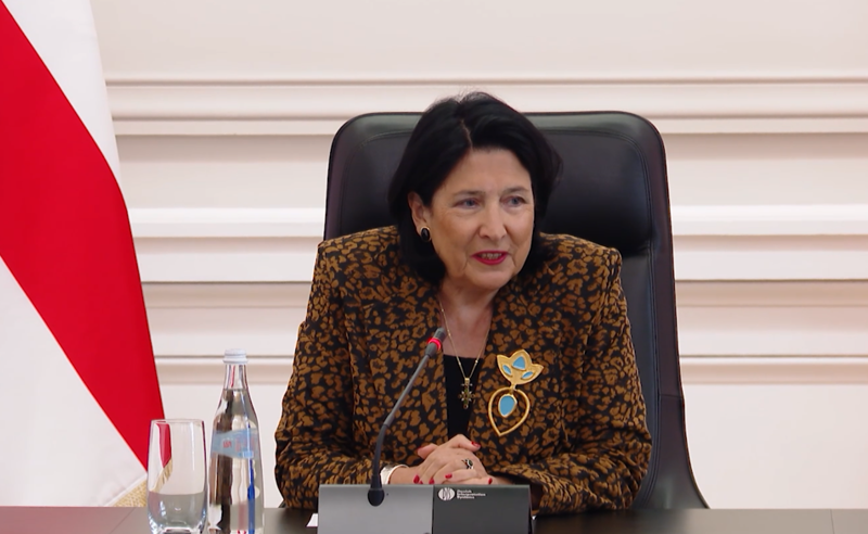 "ივანიშვილის გამოსვლა იყო პროვოკაციული" - ზურაბიშვილი ევროკავშირის ელჩებს მხარდაჭერას სთხოვს