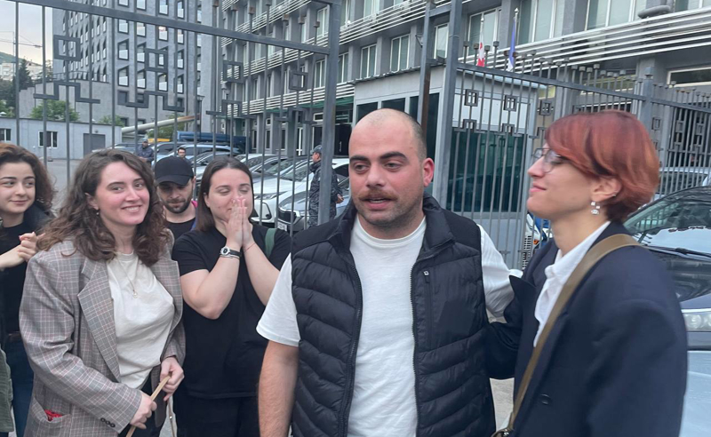 "გირჩი ტივის" თანამშრომლის, გიორგი მოსიაშვილის გამოკითხვა დასრულდა
