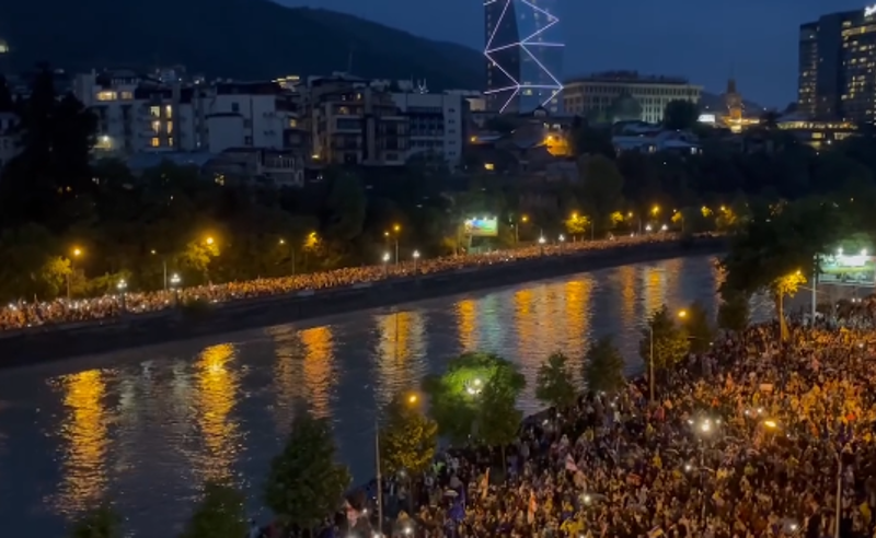 მტკვრის მარჯვენა და მარცხენა სანაპიროები გადაიკეტა (ვიდეო)