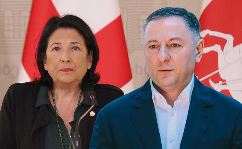 შსს მინისტრი პრეზიდენტს პასუხობს - "სამწუხაროა, რომ ჭკუას გვასწავლის"